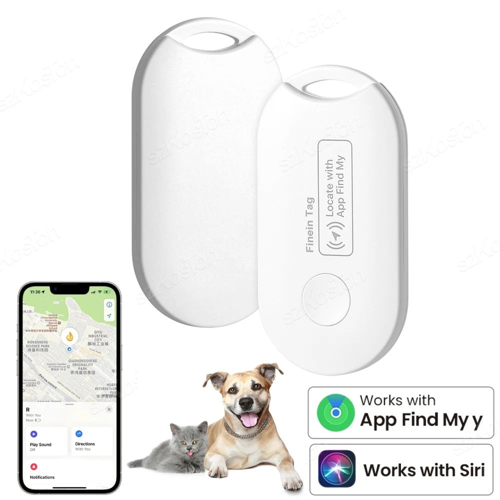 GPS Tracking Tag Compatible with Apple Find My